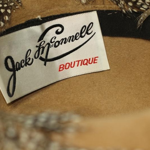 Jack McConnell Original Wool Bowler Hat with Feath main image 4